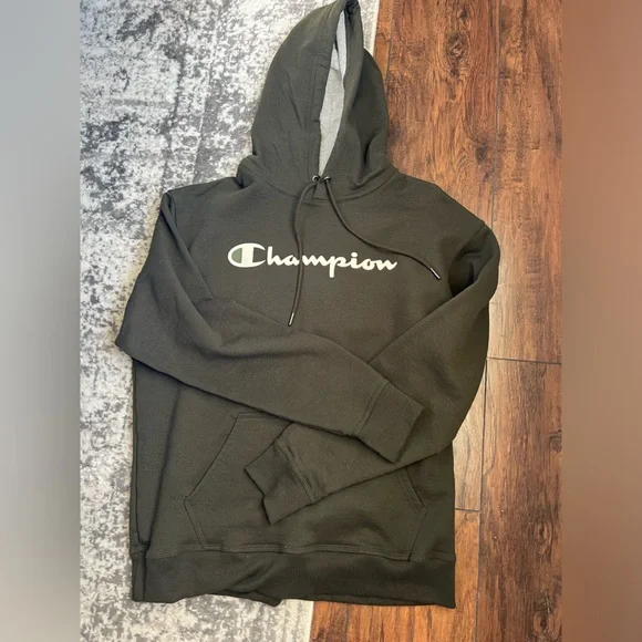 Champion Men’s Champion Hoodie Green Color Size Large - Picture 8 of 9